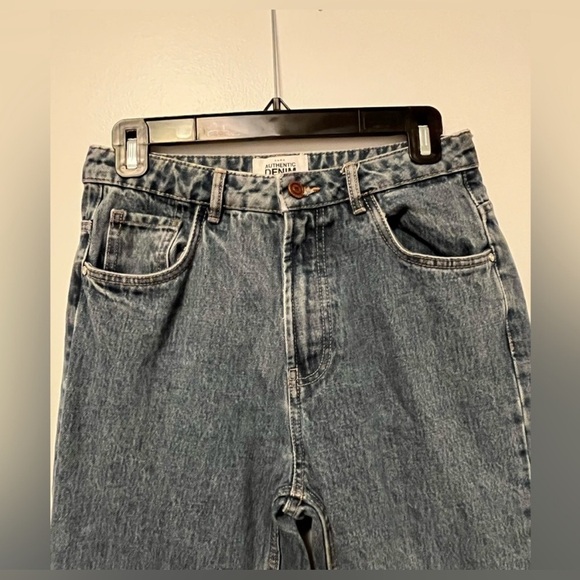 ZARA HIGH WAIST - MOM LEG - ANKLE LENGTH - 26 - Picture 3 of 7